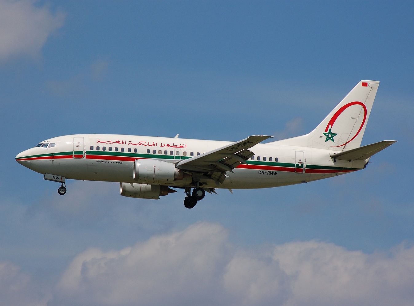 CN-RMW - 737-5B6 - Royal Air Maroc - FRA - 08-07-2007