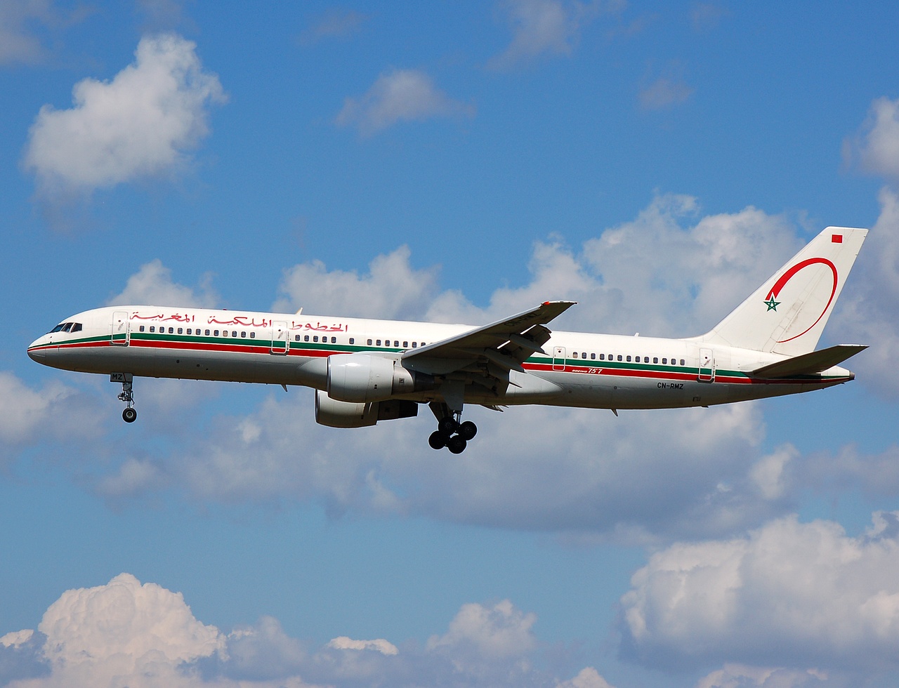 CN-RMZ - 757-2B6 - Royal Air Maroc - BRU - 18-07-2007