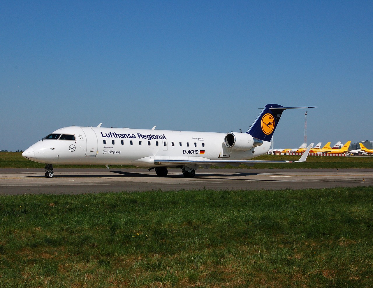 D-ACHD - CRJ-200-LR - Lufthansa Cityline - BRU - 01-05-2007