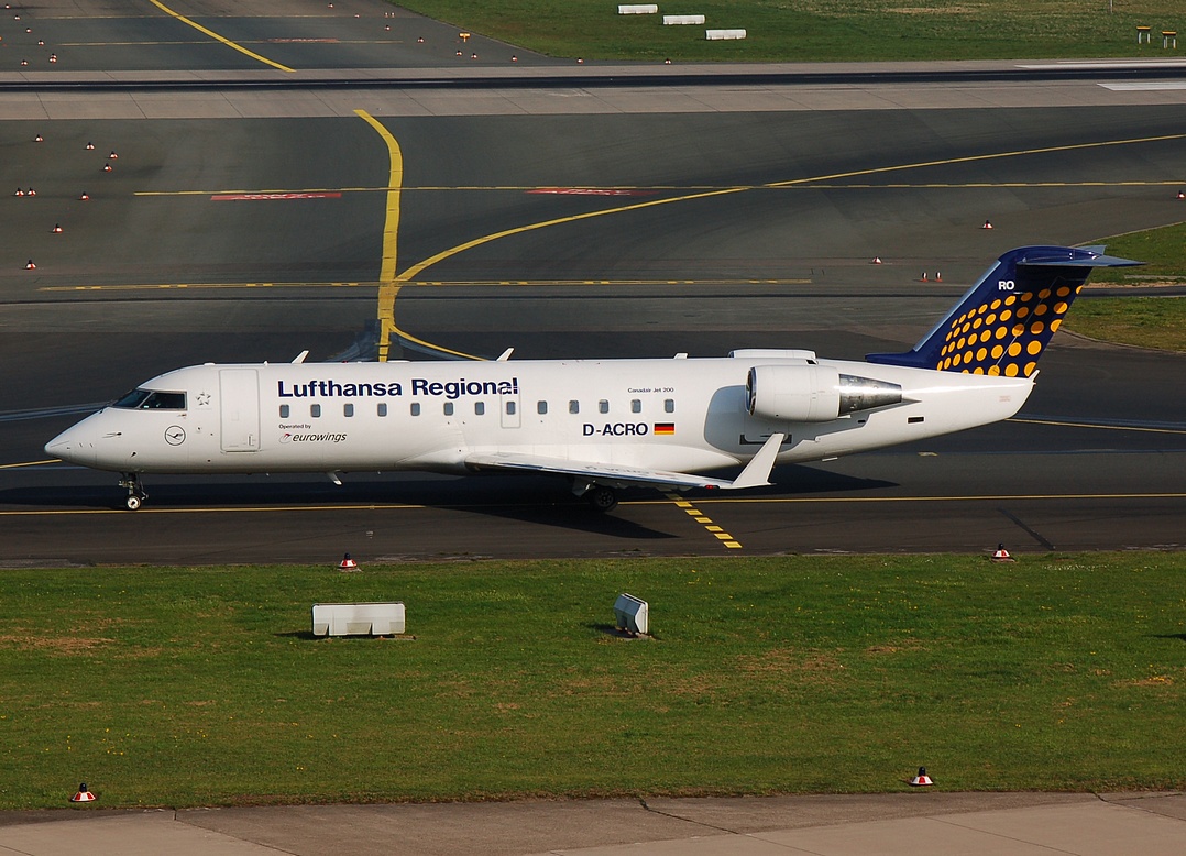 D-ACRO - CRJ-200LR - Lufthansa Regional - DUS - 14-04-2007