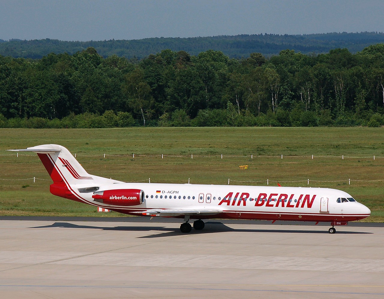 D-AGPH - Fokker 100 - Air Berlin - CGN - 18-05-2007