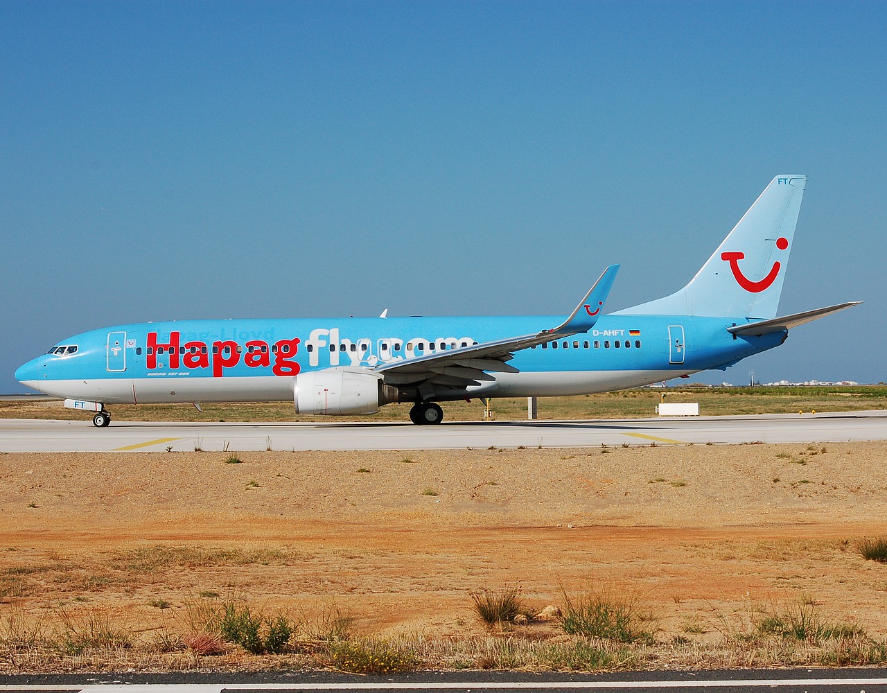 D-AHFT - 737-8K5(WL) - Hapagfly - FAO - 02-09-2007