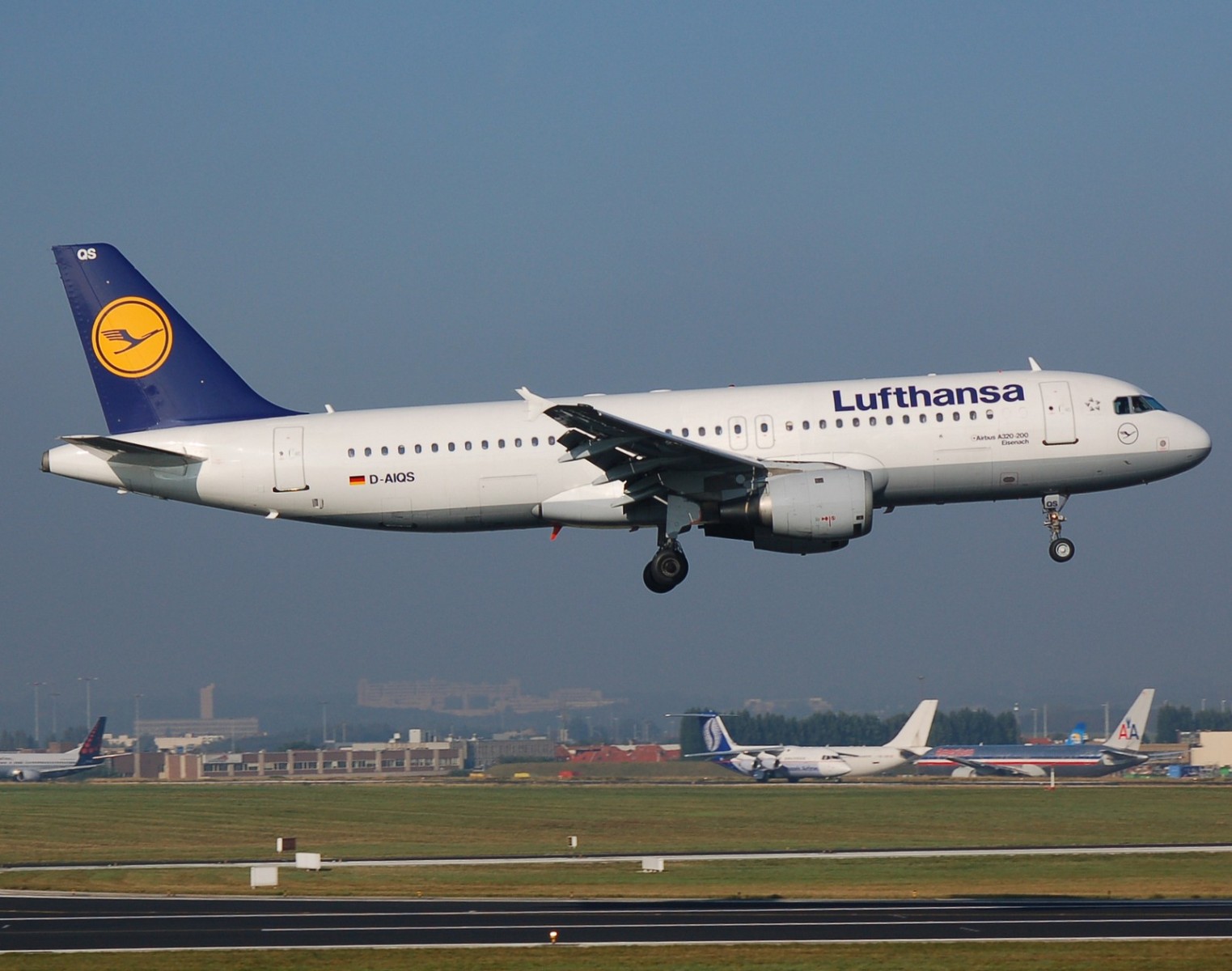 D-AIQS - A320-211 - Lufthansa - BRU - 06-10-2007
