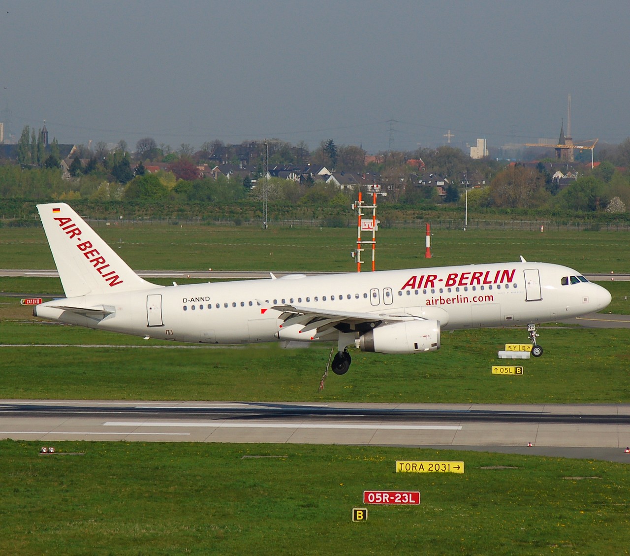 D-ANND - A320-232 - Air Berlin - DUS - 14-04-2007