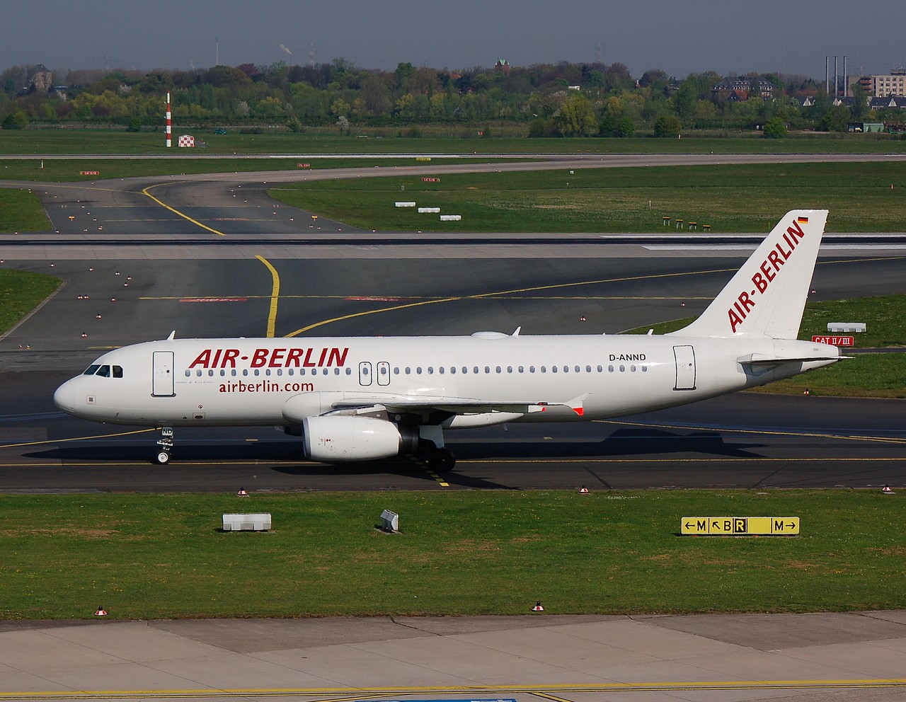 D-ANND - A320-232 - Air Berlin - DUS - 14-04-2007b