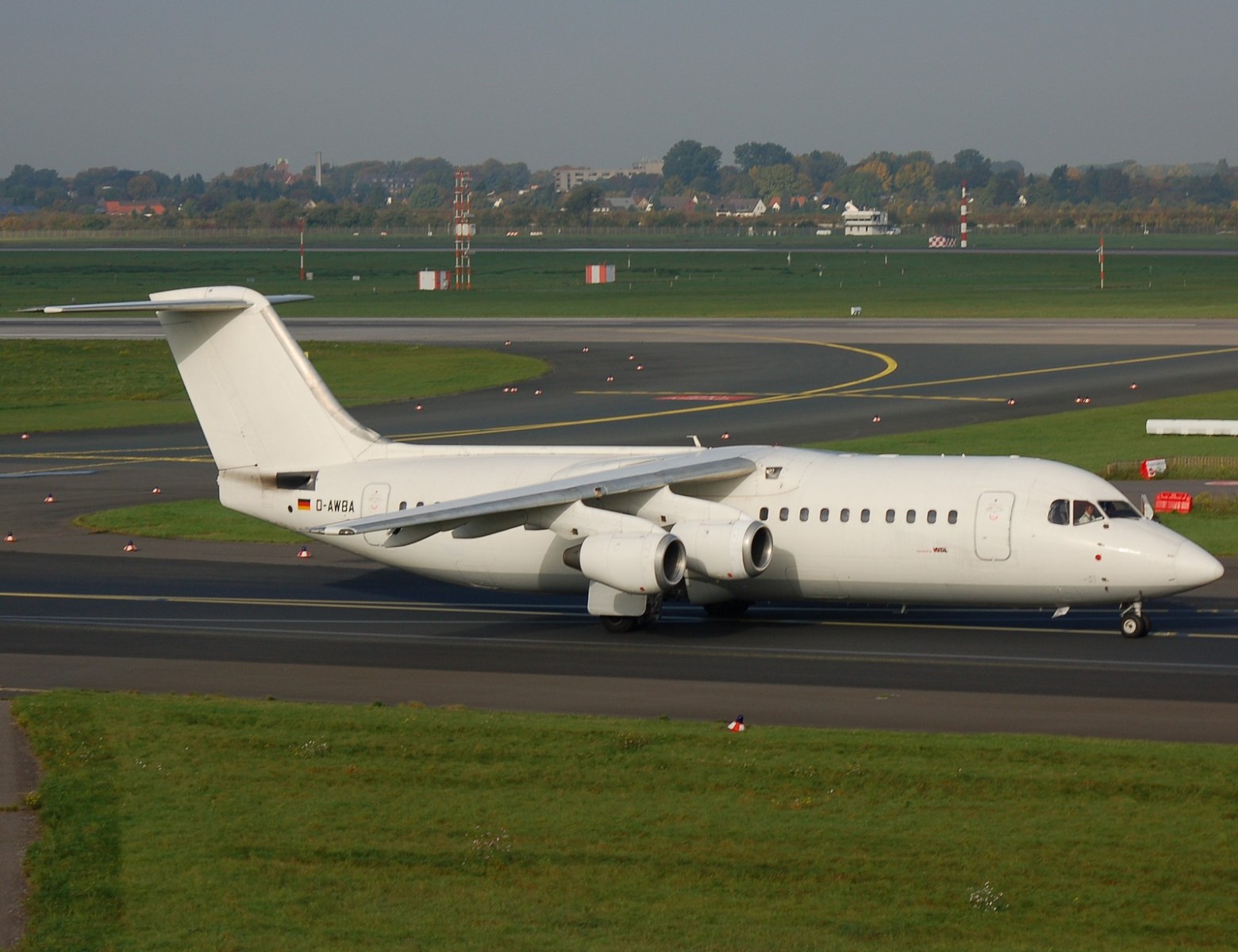 D-AWBA - BAe 146-300 - WDL Aviation - DUS - 05-10-2007