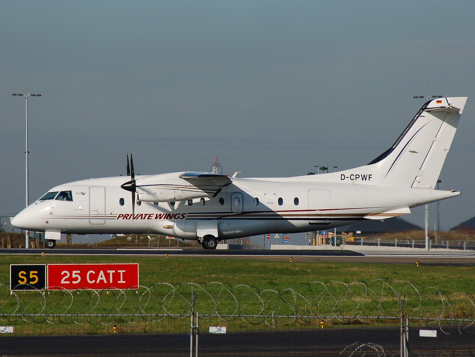 D-CPWF - Dornier 328-110 - Private Wings Flugcharter - CRL - 30-10-2007