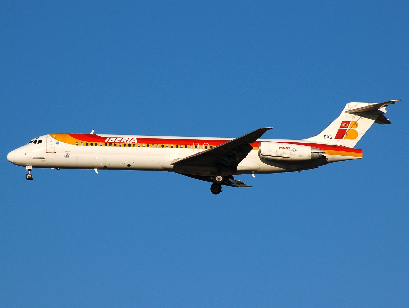 EC-EXG - MD-87 - Iberia - MAD - 09-10-2007