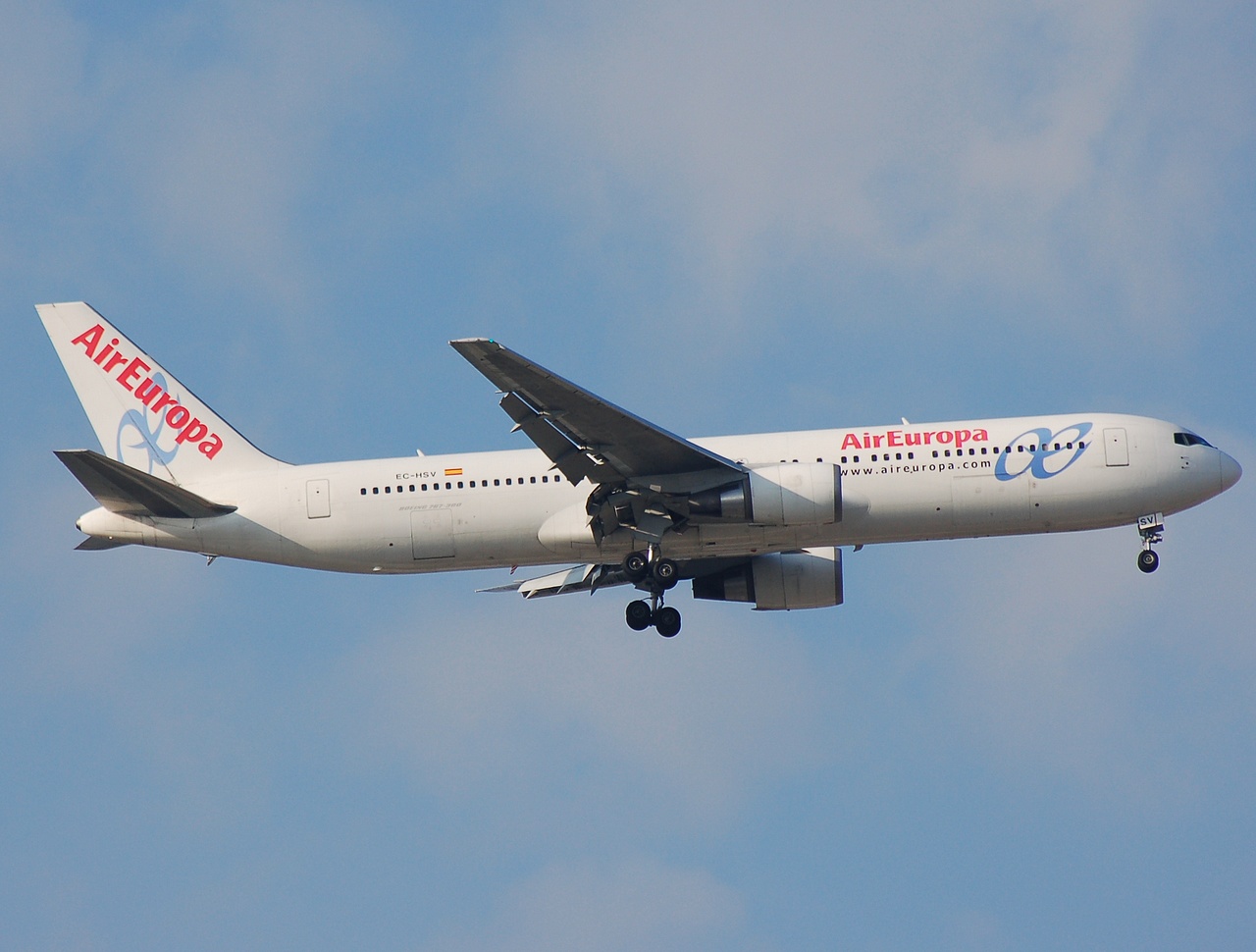 EC-HSV - 767-3Q8(ER) - Air Europa - MAD - 08-10-2007