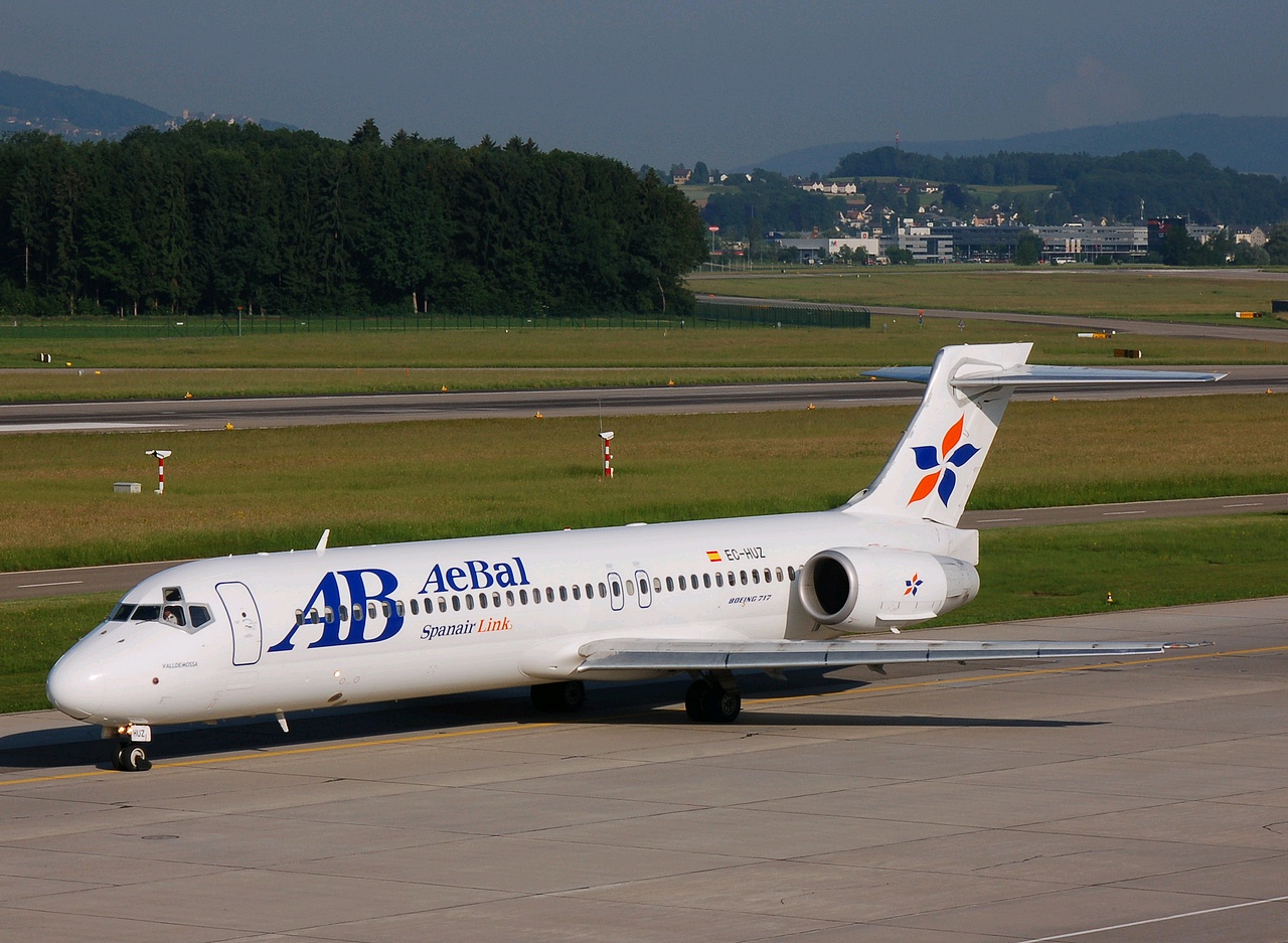 EC-HUZ - 717-23S - AeBal (Spanair Link) - ZRH - 24-05-2007