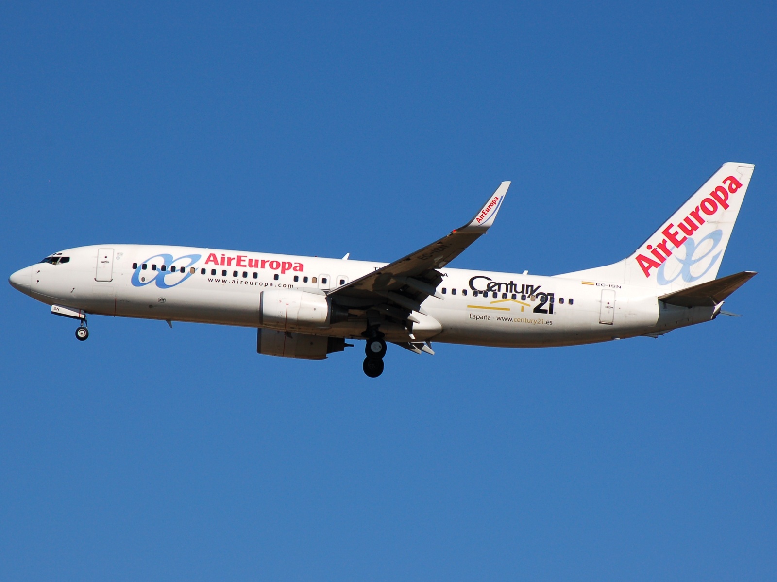 EC-ISN - 737-86Q(WL) - Air Europa - MAD - 09-10-2007