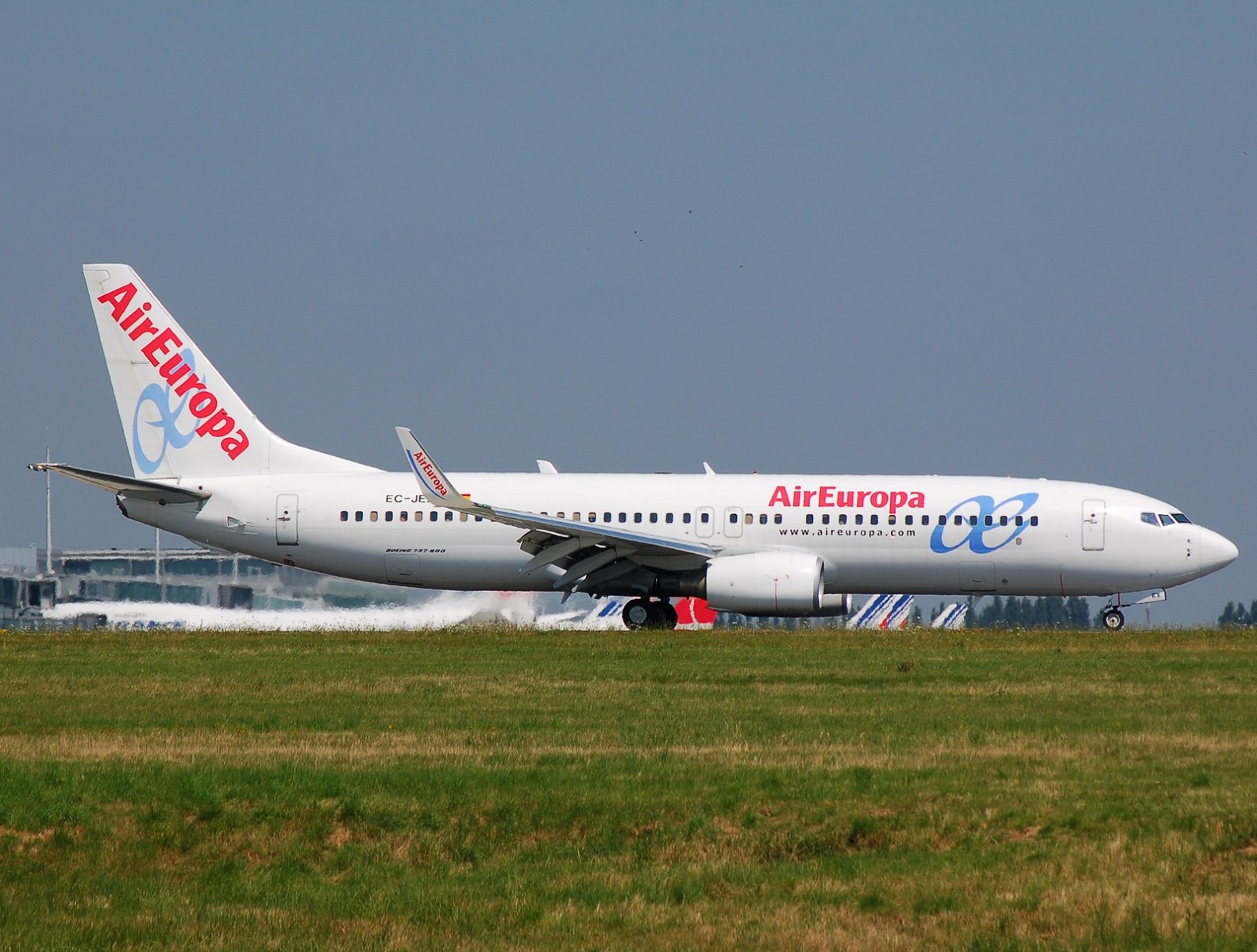 EC-JEX - 737-86N(WL) - Air Europa - CDG - 04-08-2007