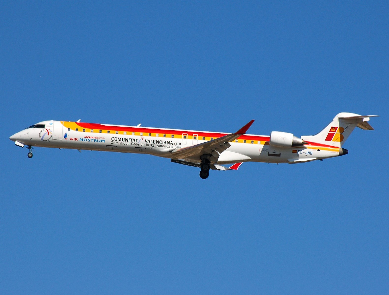 EC-JNB - CRJ-900ER - Iberia Regional - MAD - 09-10-2007