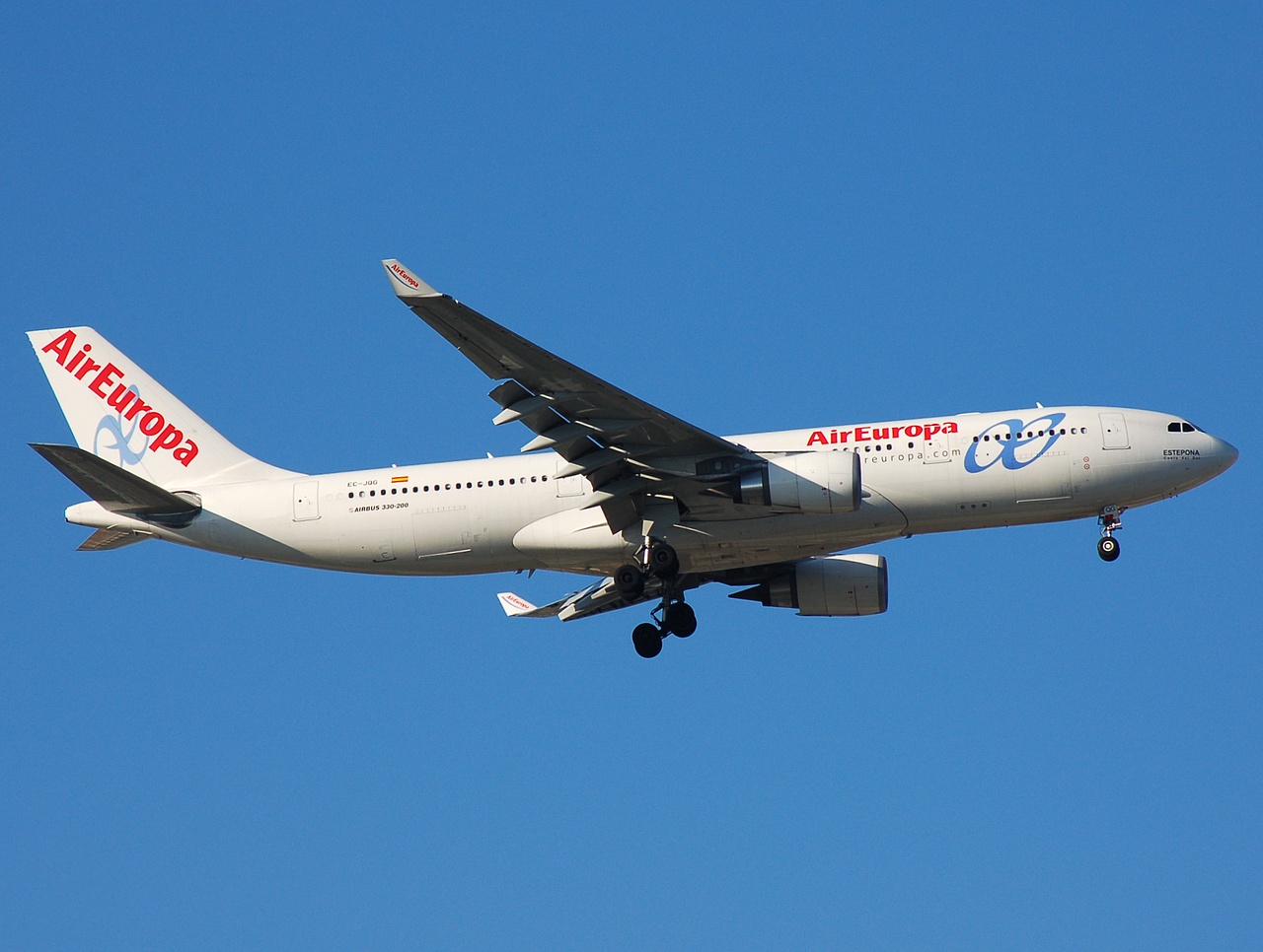 EC-JQG - A330-202 - Air Europa - MAD - 09-10-2007