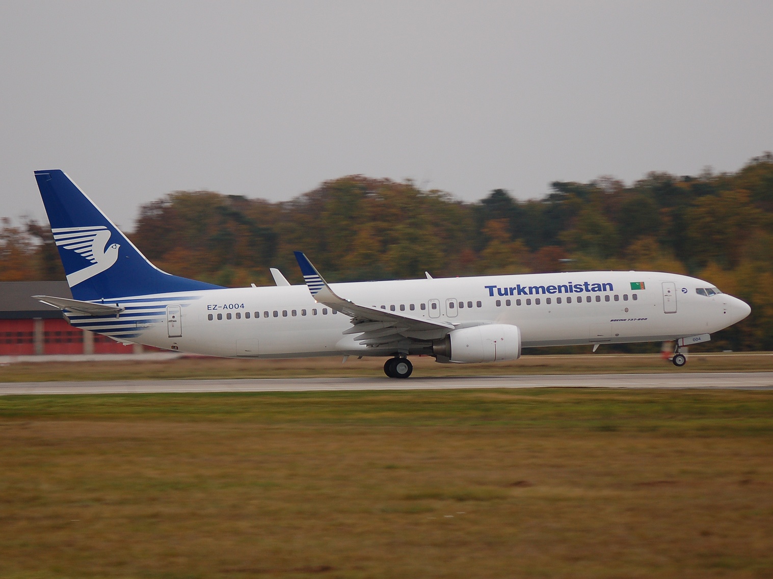 EZ-A004 - 737-82K(WL) - Turkmenistan Airlines - FRA - 27-10-2007