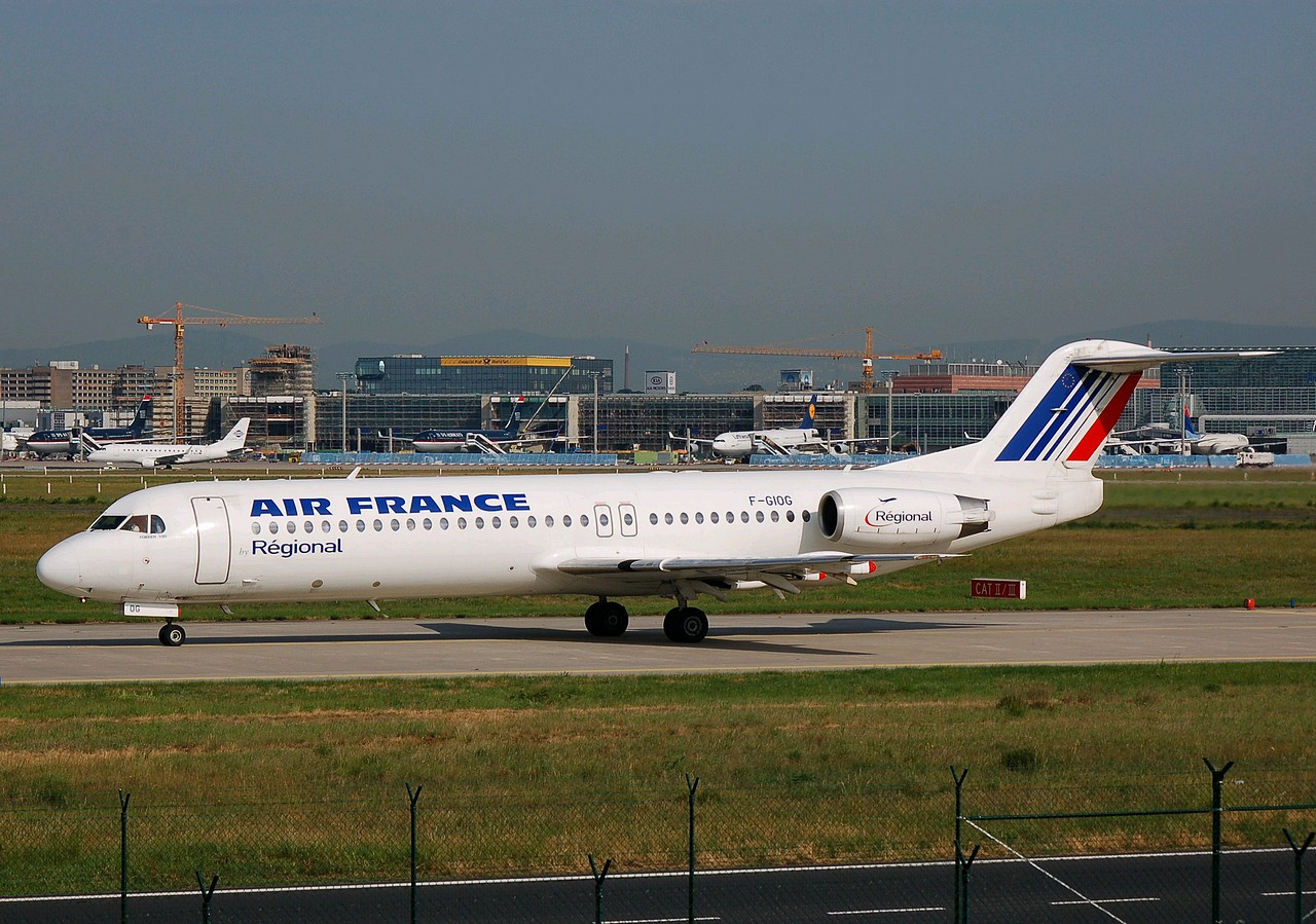 F-CIOG - Fokker 100 - Air France - FRA - 22-05-2007