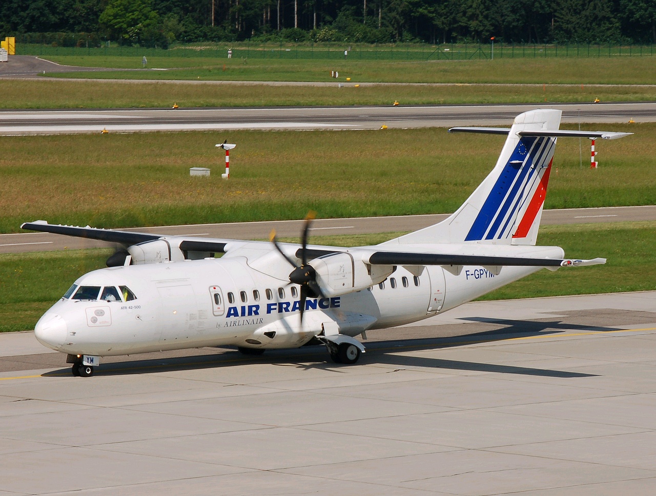 F-GPYM - ATR 42-500 - Air France - ZRH - 24-05-2007