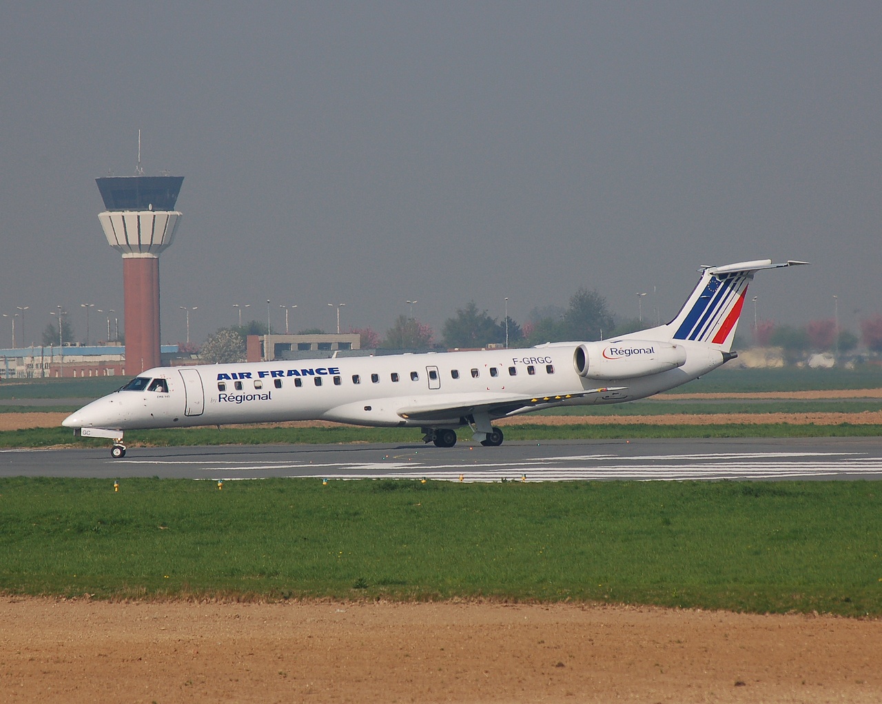 F-GRGC - ERJ-145EU - Air France - LIL - 16-04-2007