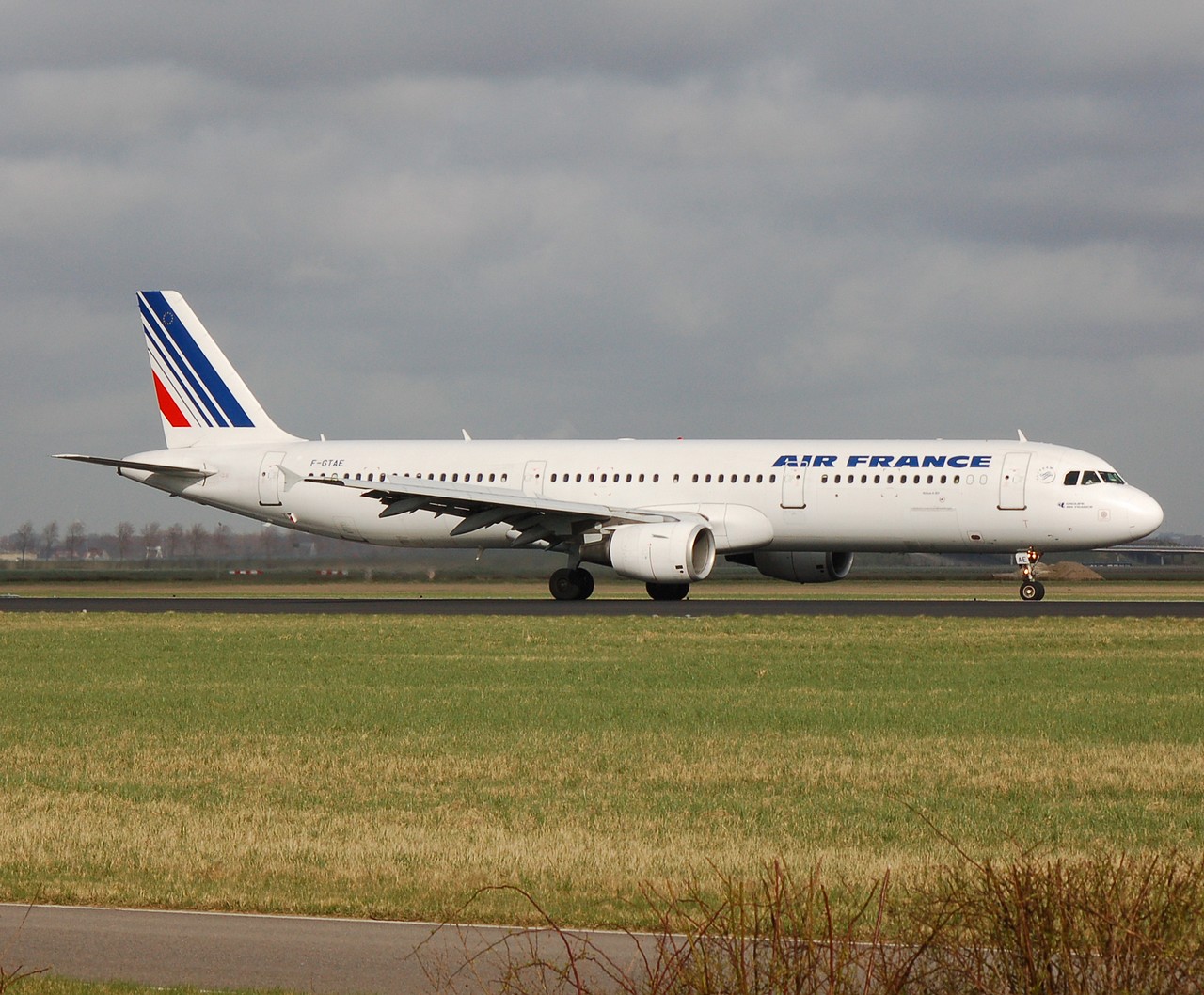 F-GTAE - A321-211 - Air France - AMS - 10-03-2007