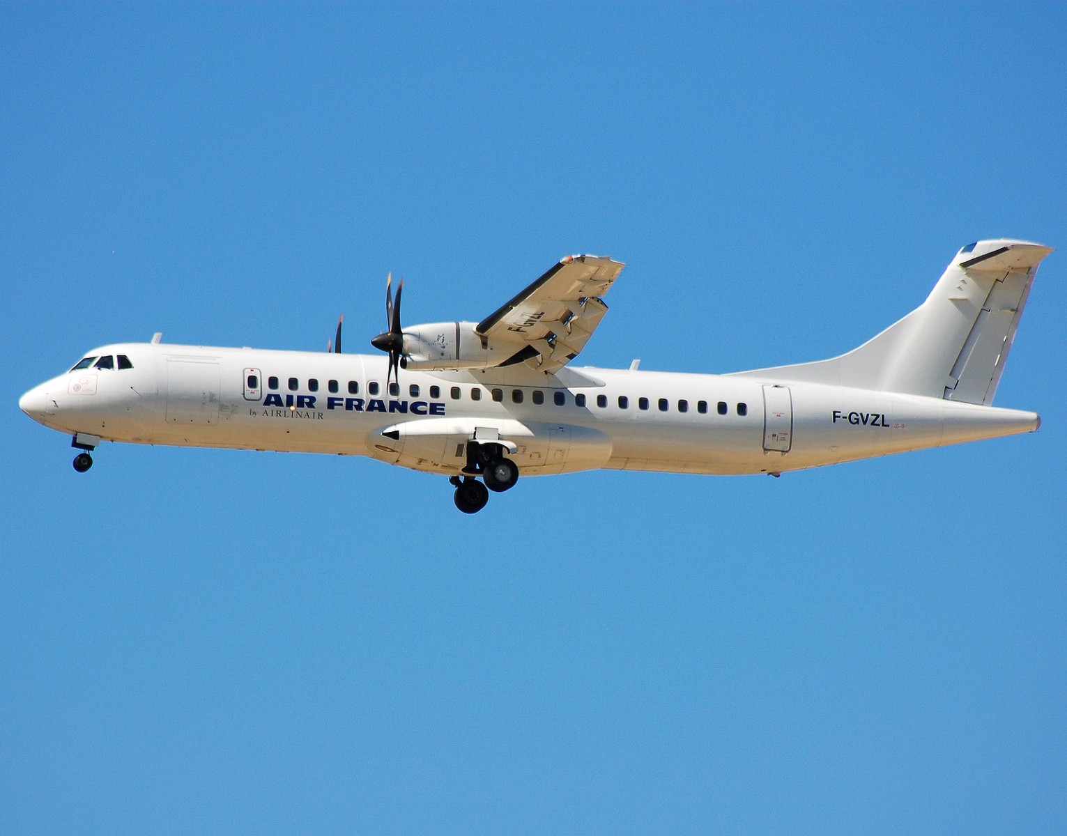 F-GVZL - ATR 72-500 (72-212A) - Air France - CDG - 05-08-2007