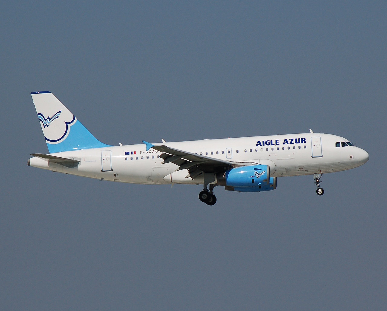 F-GXAG - A319-132 - Aigle Azur - ORY - 09-04-2007