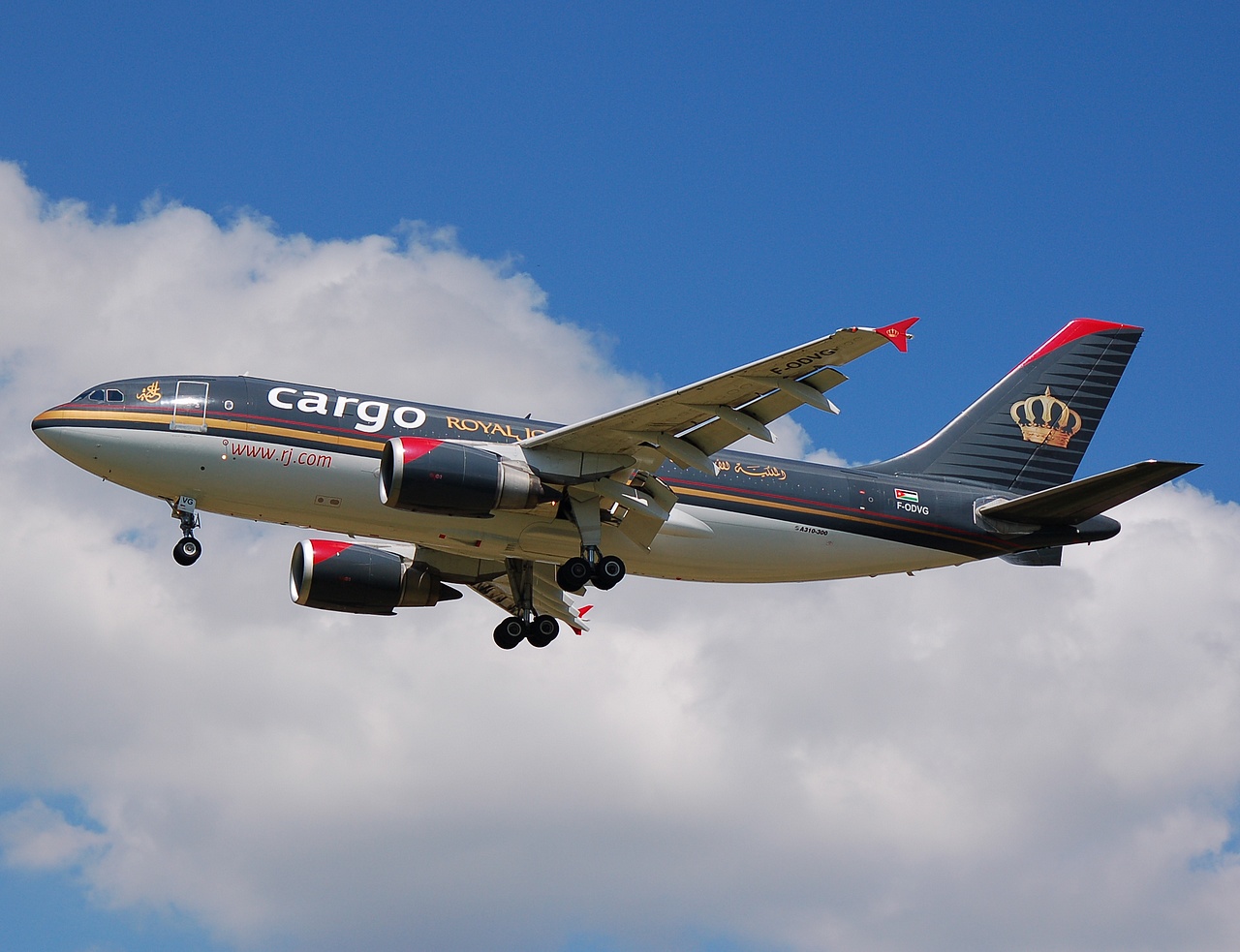 F-ODVG - A310-304F - Royal Jordanian Cargo - BRU - 18-07-2007