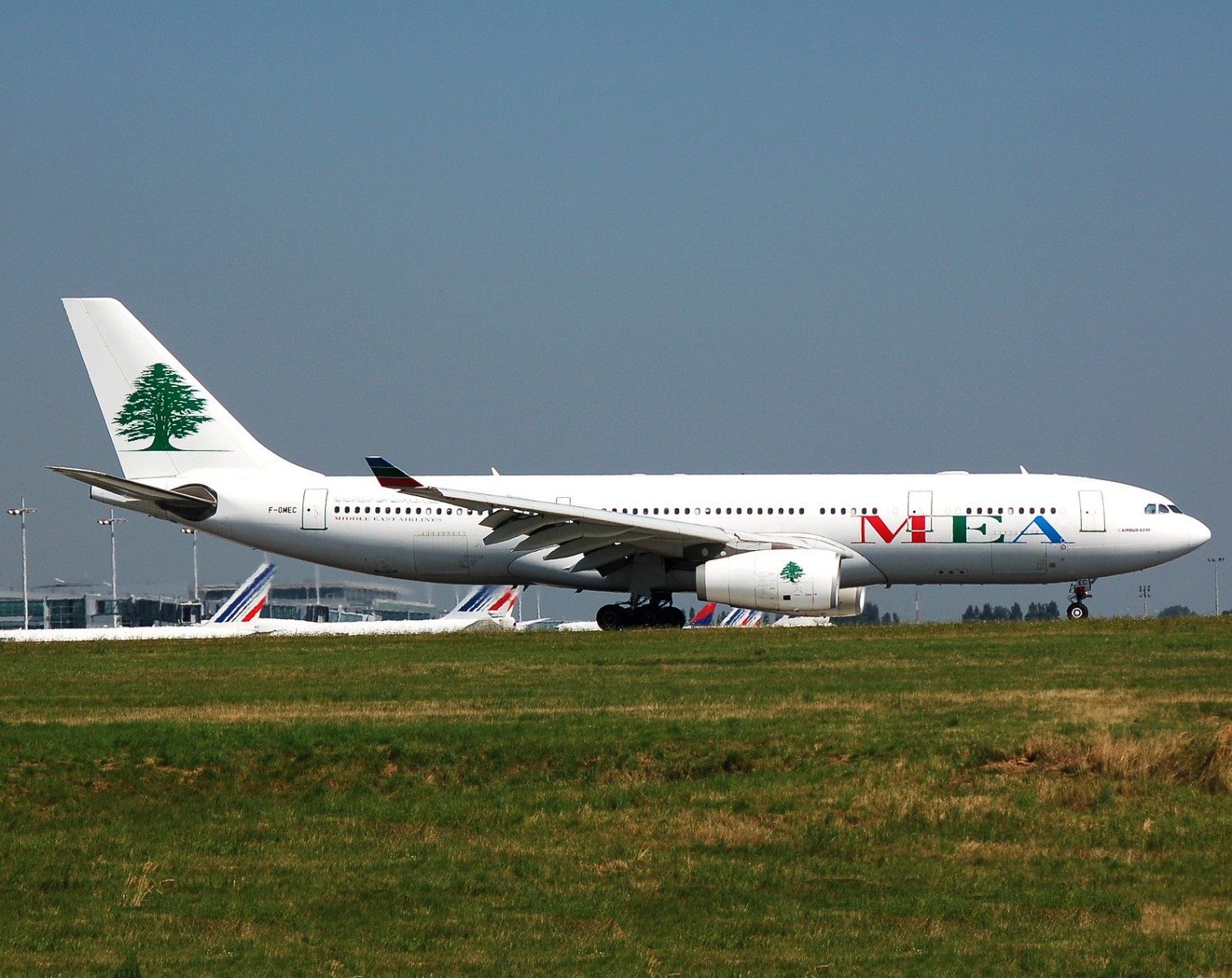 F-OMEC - A330-243 - MEA _ Middle East Airlines - CDG - 04-08-2007