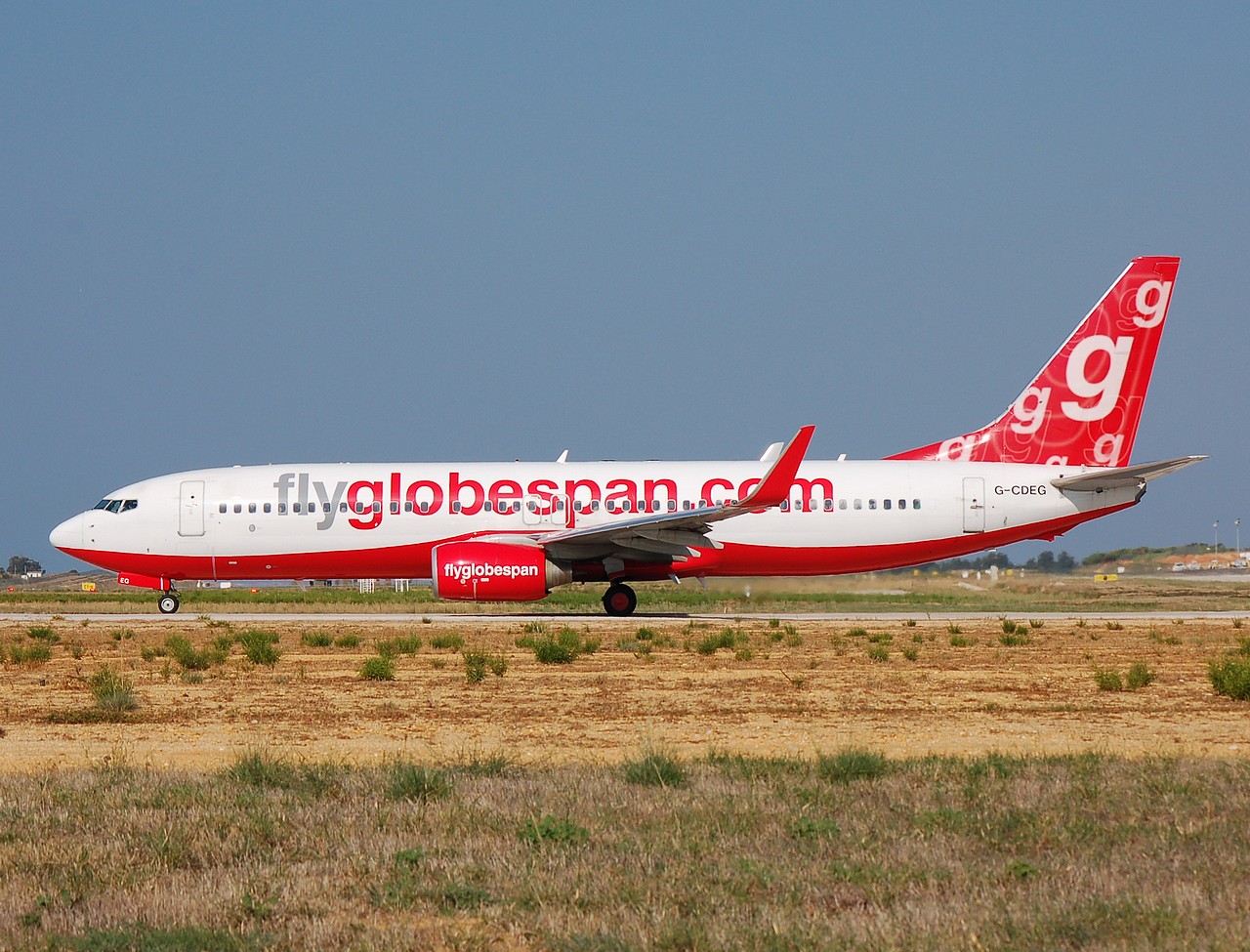 G-CDEG - 737-8BK(WL) - Flyglobespan - FAO - 02-09-2007
