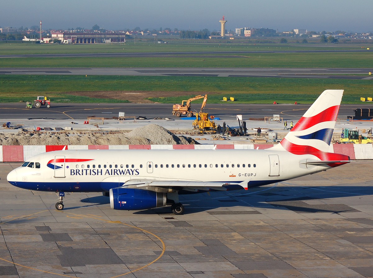 G-EUPJ - A319-131 - British Airways - WAW - 20-09-2007