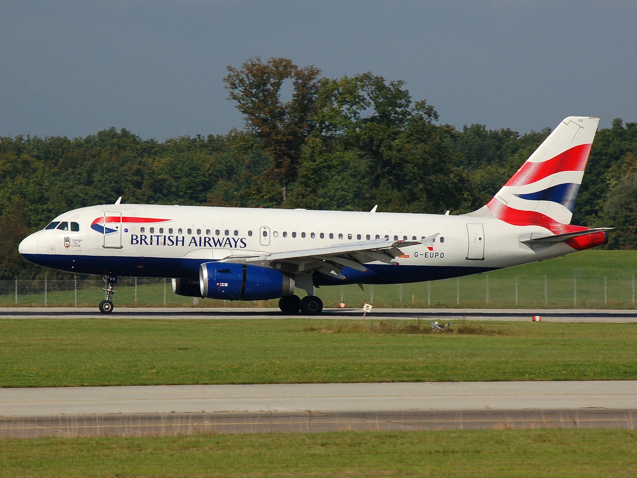 G-EUPO - A319-131 - British Airways - GVA - 02-10-2007