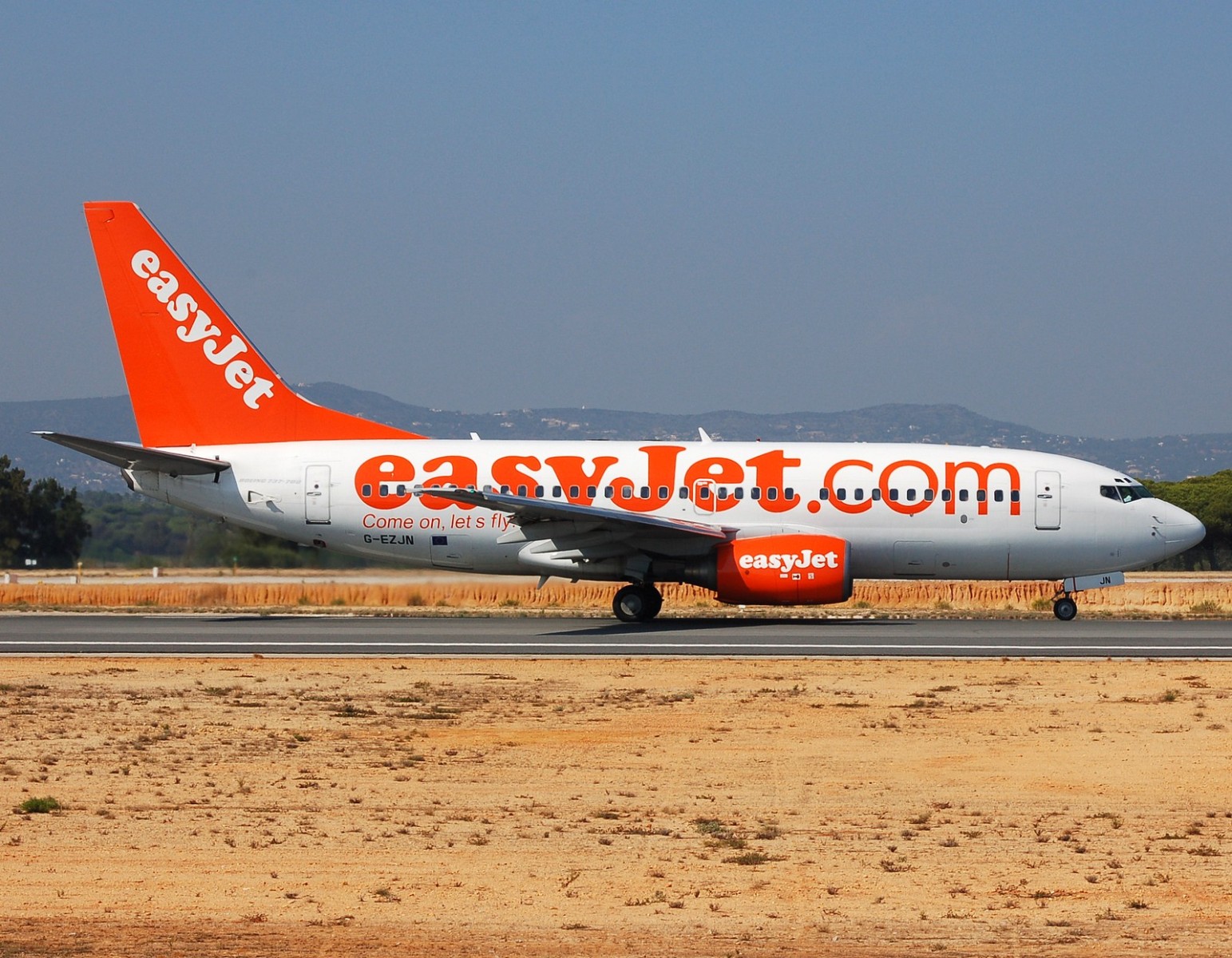 G-EZJN - 737-73V - easyJet - FAO - 31-08-2007