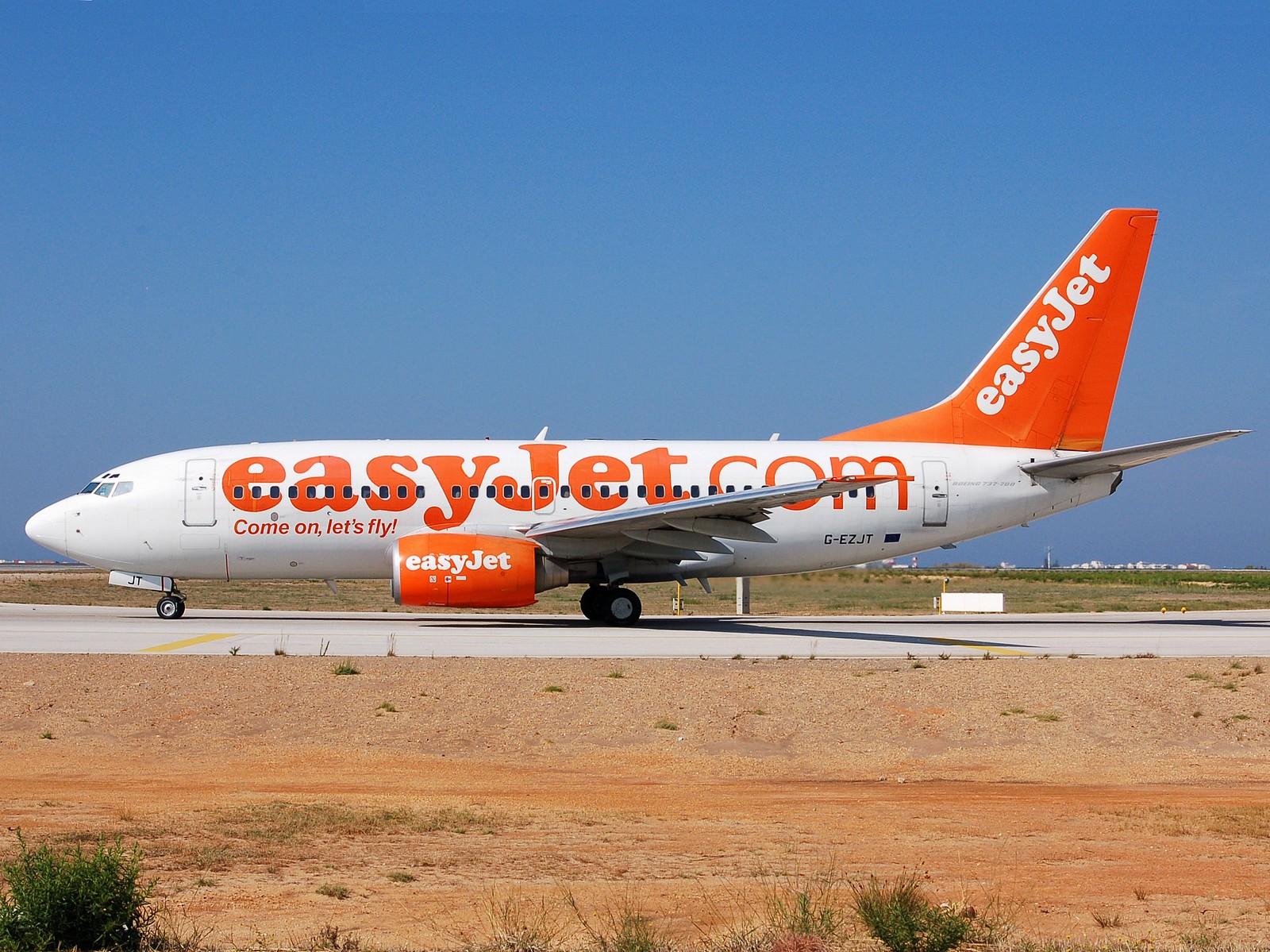 G-EZJT - 737-73V - easyJet - FAO - 31-08-2007