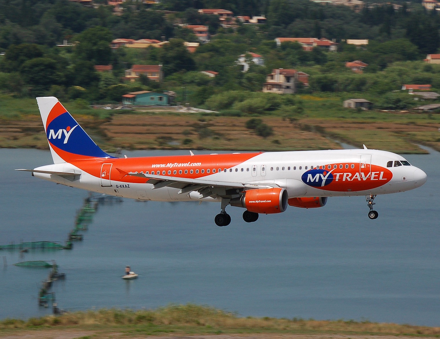 G-KKAZ - A320-214 - MyTravel Airways - CFU - 25-06-2007