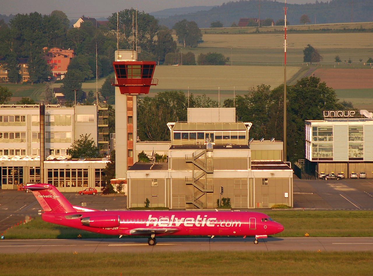 HB-JVF - Fokker 100 - Helvetic Airways - ZRH - 24-05-2007