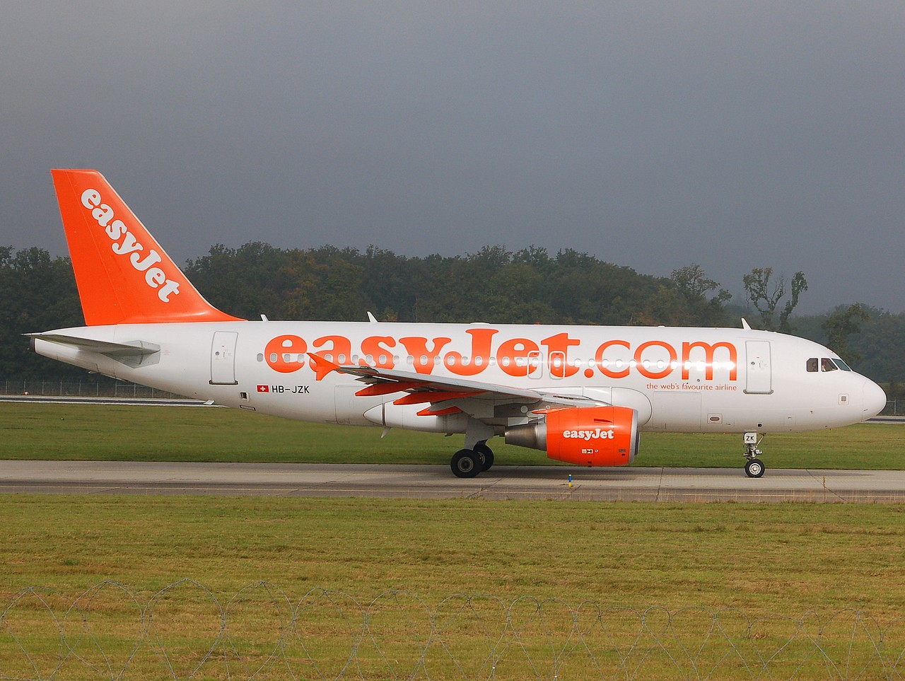 HB-JZK - A319-111 - easyJet Switzerland - GVA - 02-10-2007