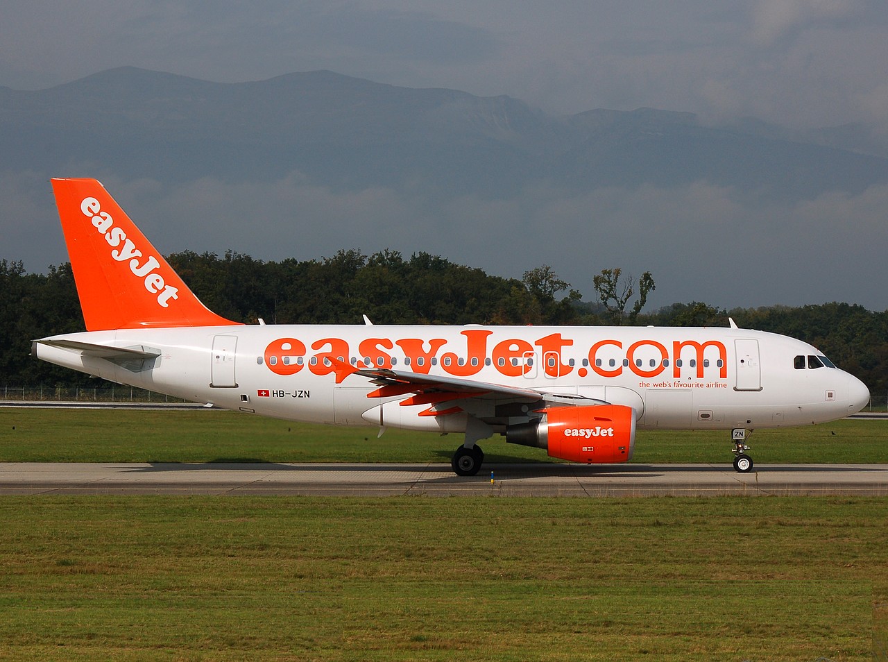 HB-JZN - A319-111 - easyJet Switzerland - GVA - 02-10-2007