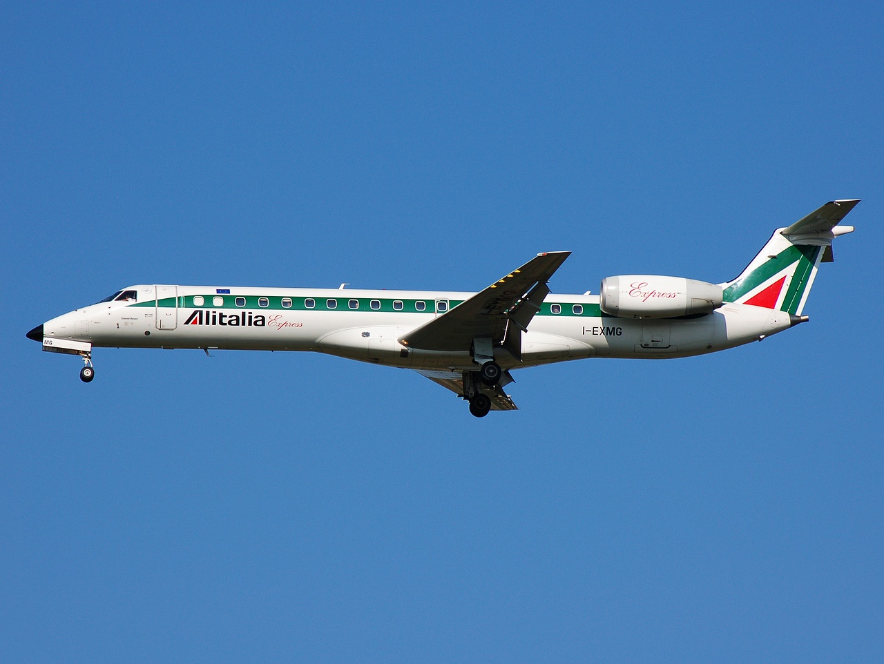 I-EXMG - ERJ-145LR - Alitalia Express - VIE - 10-08-2007