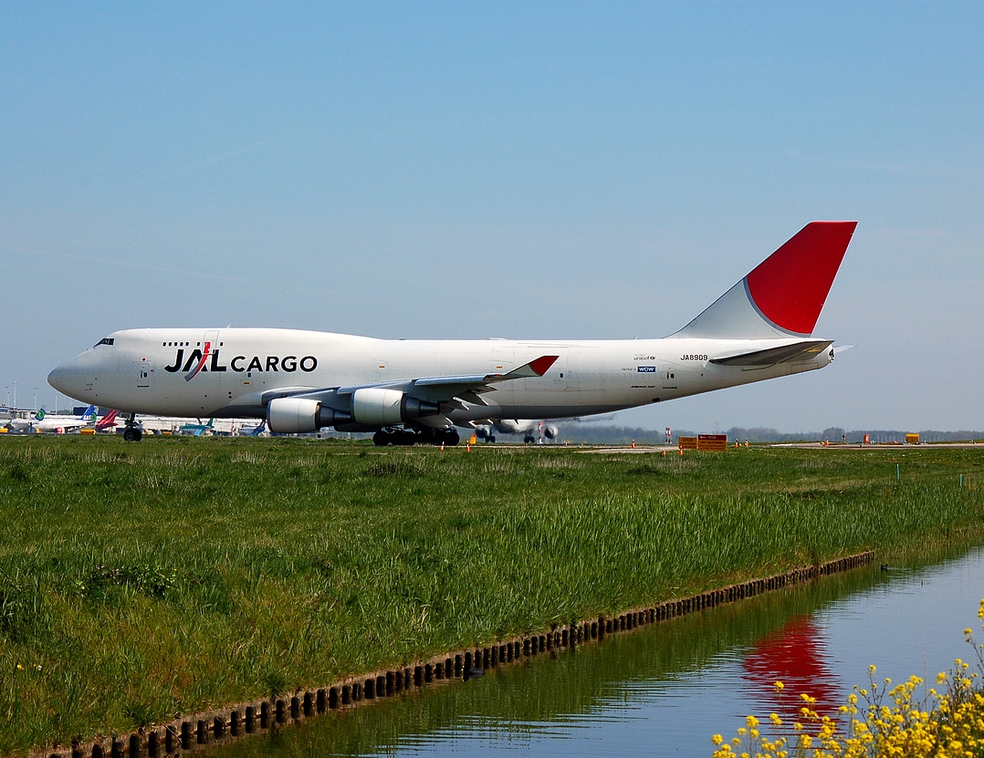 JA8909 - 747-446BCF - Japan Airlines Cargo - AMS - 21-04-2007