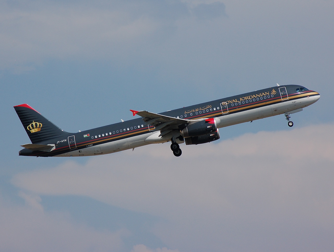 JY-AYH - A321-231 - Royal Jordanian - VIE - 09-08-2007