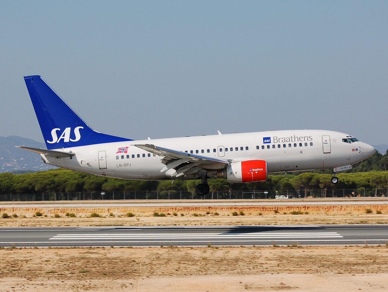 LN-RPJ - 737-783 - SAS Braathens - FAO - 01-09-2007