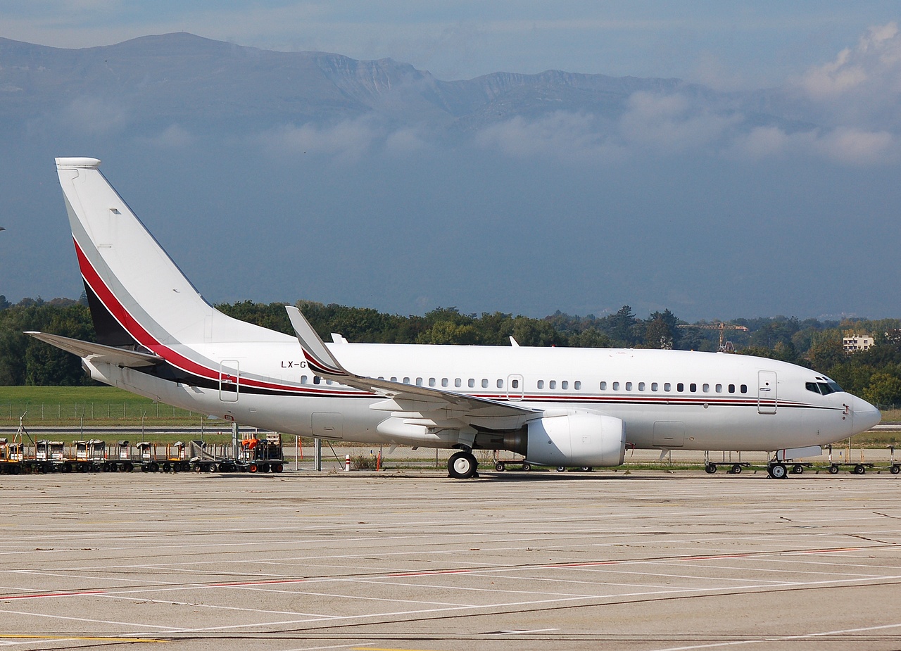 LX-GVV - 737-7BC(BBJ) - Global Jet Luxembourg - GVA - 02-10-2007