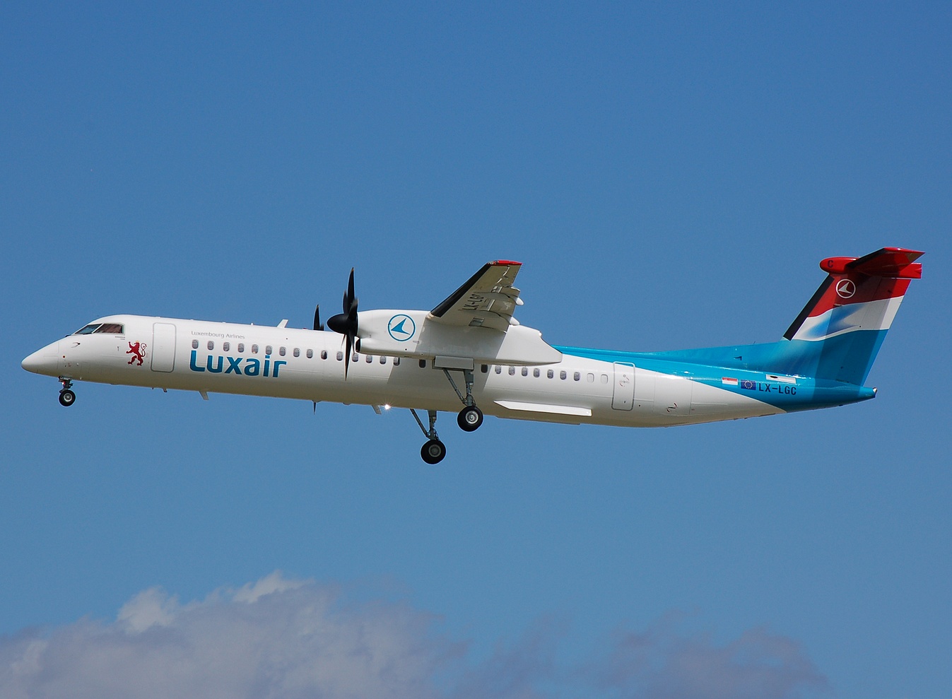 LX-LGC - DHC-8-402Q - Luxair - FRA - 07-07-2007