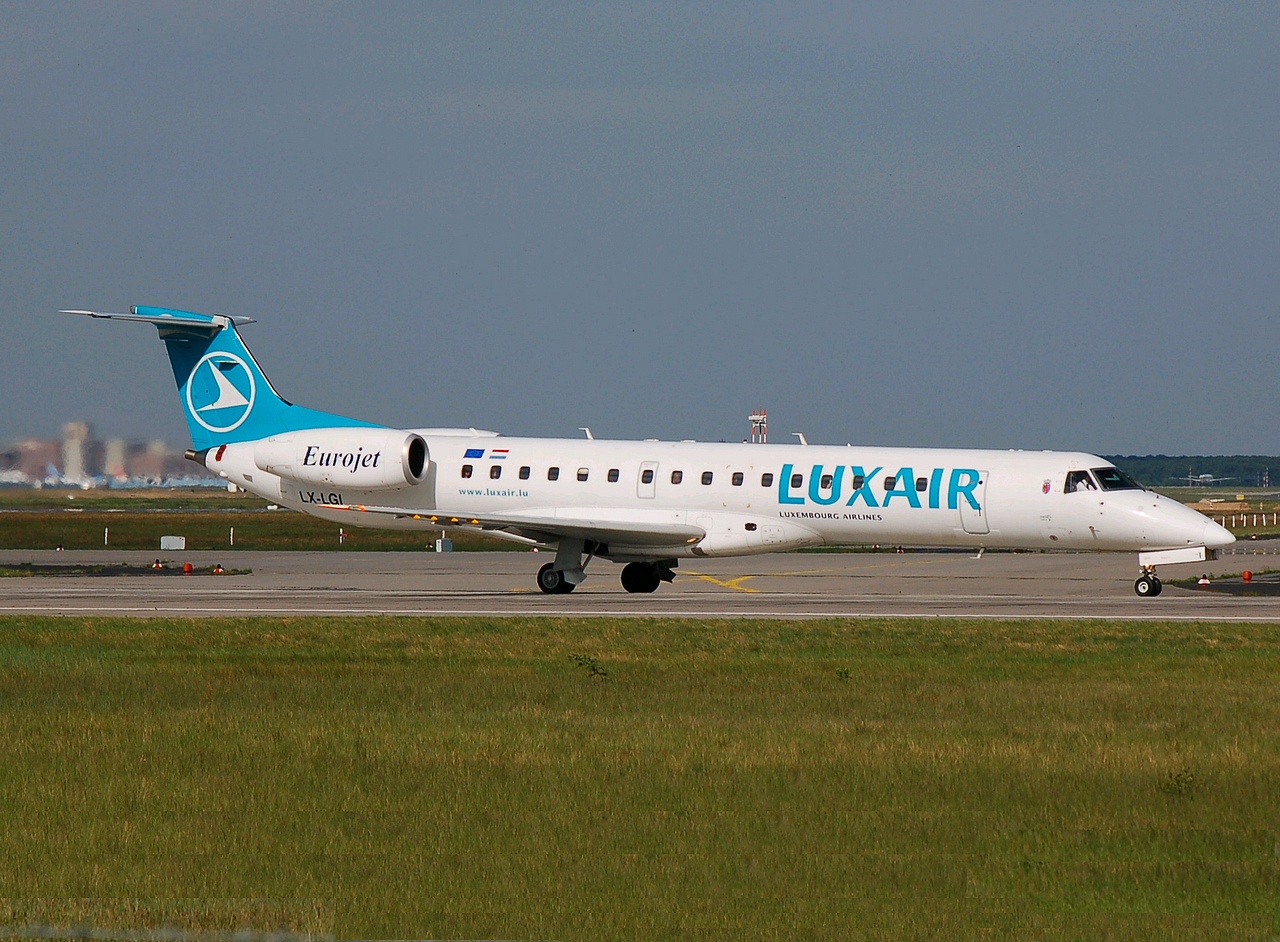 LX-LGI - ERJ-145LU - Luxair - FRA - 20-05-2007