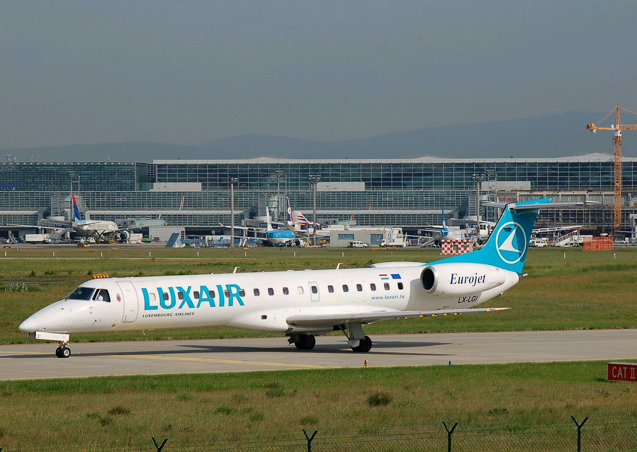 LX-LGI - ERJ-145LU - Luxair - FRA - 22-05-2007