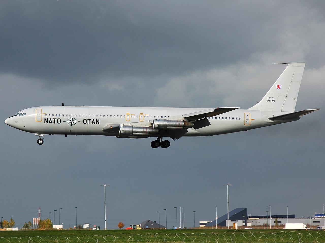 LX-N20199 - 707-329C - NATO _ North Atlantic Treaty Organization - CRL - 18-10-2007