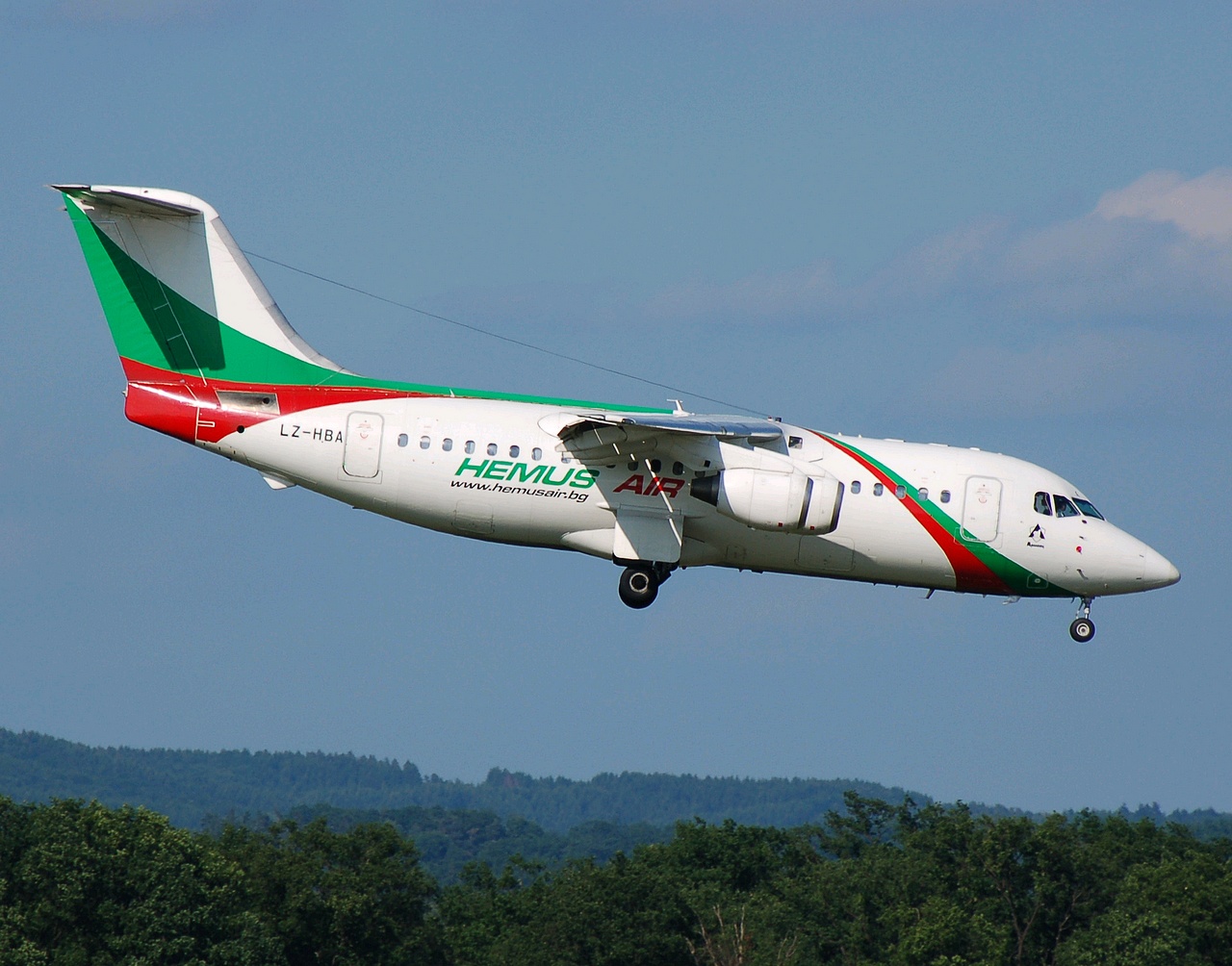 LZ-HBA - BAe 146-200 - Hemus Air - CGN - 18-05-2007