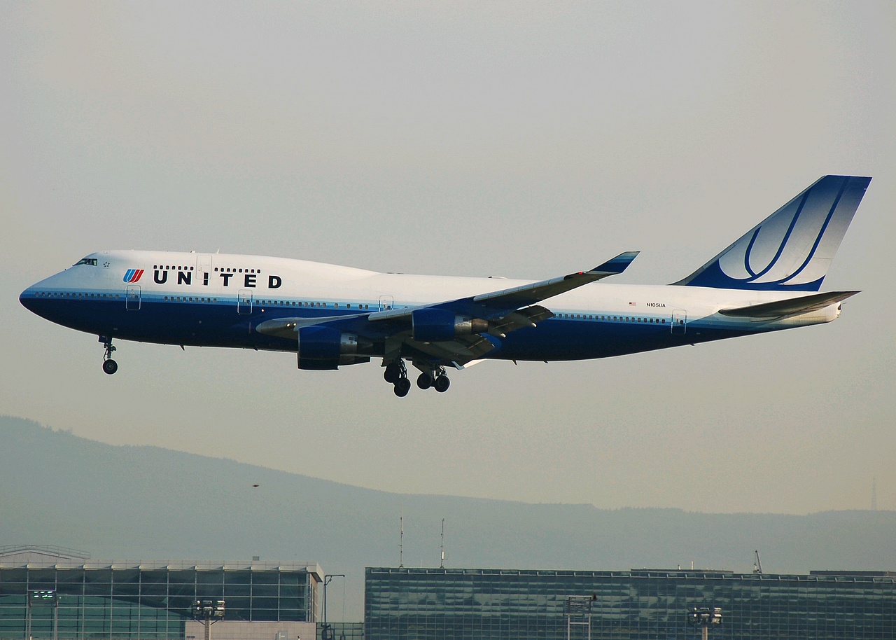 N105UA - 747-451 - United Airlines - FRA - 21-05-2007