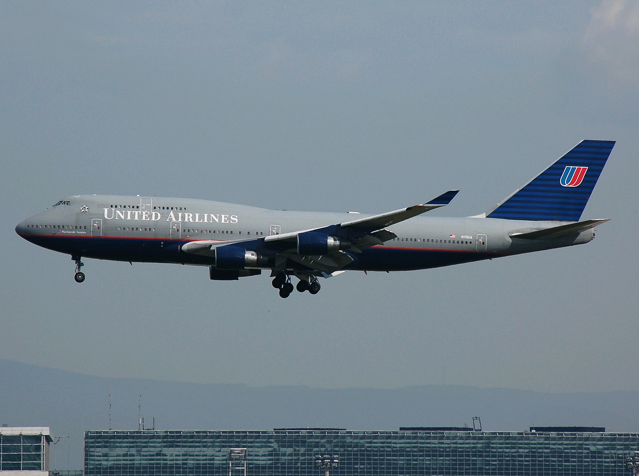 N119UA - 747-422 - United Airlines - FRA - 22-05-2007