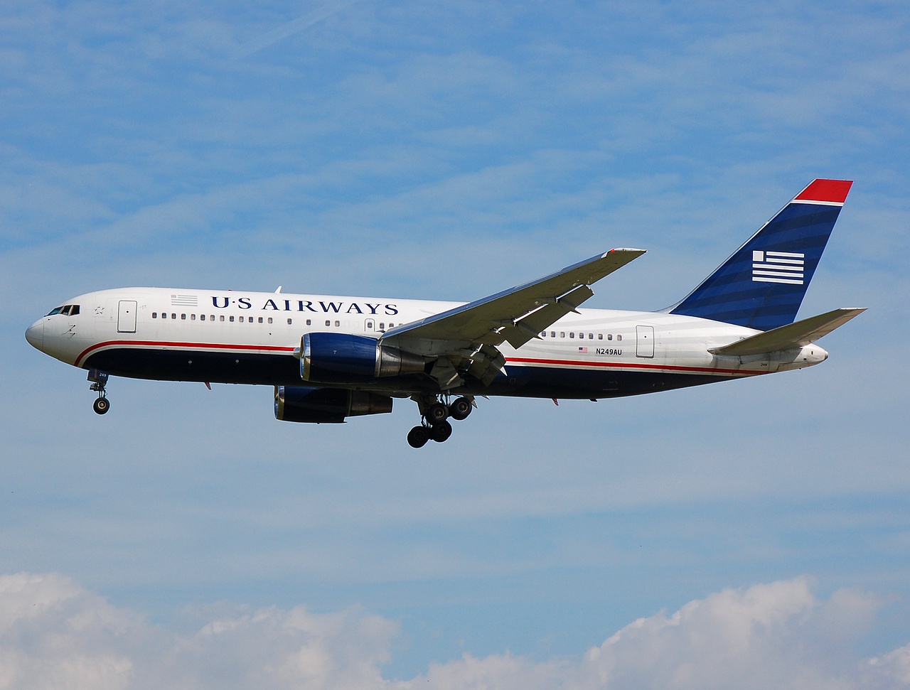 N249AU - 767-201(ER) - US Airways - FRA - 08-07-2007