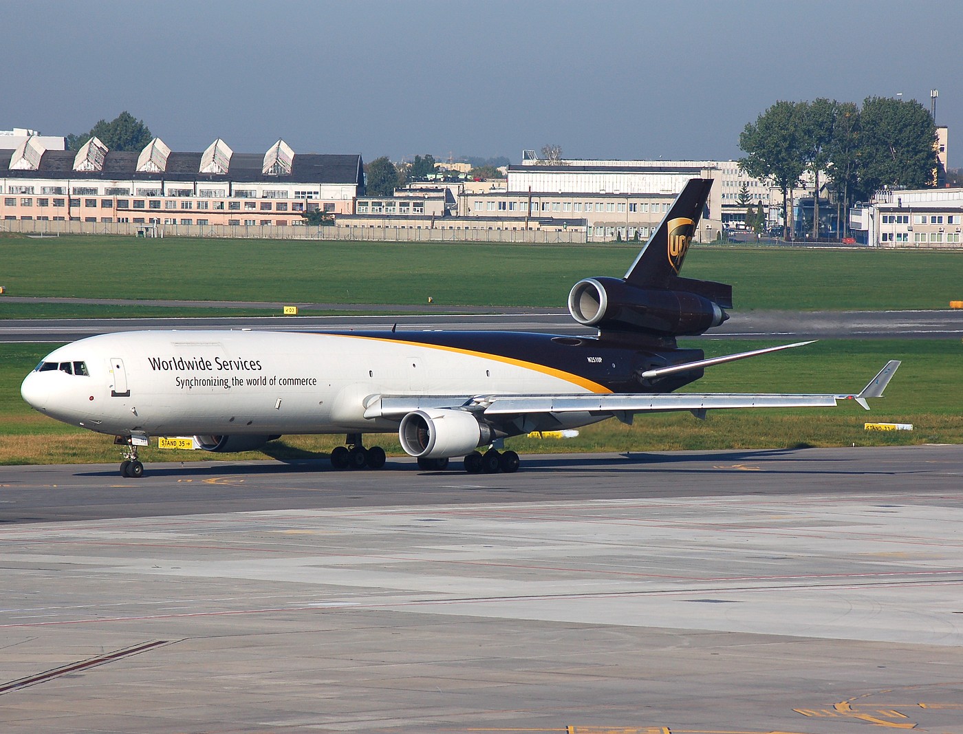 N251UP - MD-11F - United Parcel Service (UPS) - WAW - 20-09-2007
